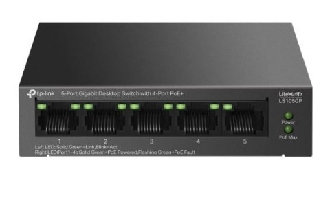 Przełącznik 5xGE PoE+ LS105GP Przełącznik 5xGE PoE+ LS105GP