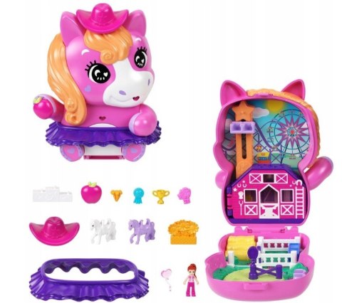 Zestaw Polly Pocket Pony Rodeo Zestaw Polly Pocket Pony Rodeo