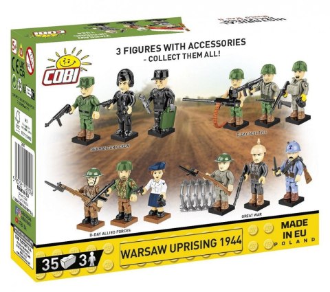 Figurki Powstańców warszawskich 1944 zestaw Figurki Powstańców warszawskich 1944 zestaw