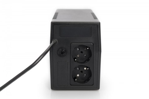 UPS Line-Ineractive LED BASIC, 600VA/360W, 1x12V/7Ah, AVR, 2x Schuko CEE 7/3 UPS Line-Ineractive LED BASIC, 600VA/360W, 1x12V/7Ah, AVR, 2x Schuko CEE 7/3