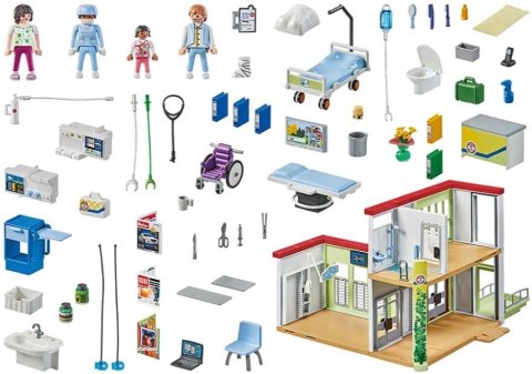 Zestaw figurek Action Heroes 71615 Nowoczesny szpital