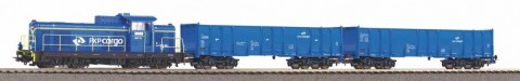 Zestaw startowy SM42-606 PKP Cargo z węglarkami Zestaw startowy SM42-606 PKP Cargo z węglarkami