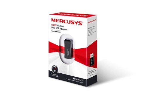 Karta sieciowa Mercusys MW300UM Mini WiFI N300 USB 2.0 Karta sieciowa Mercusys MW300UM Mini WiFI N300 USB 2.0