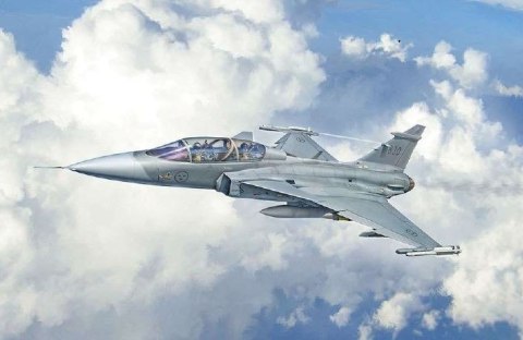 Model plastikowy JAS-39D Gripen Twin Seater 1/48 Model plastikowy JAS-39D Gripen Twin Seater 1/48