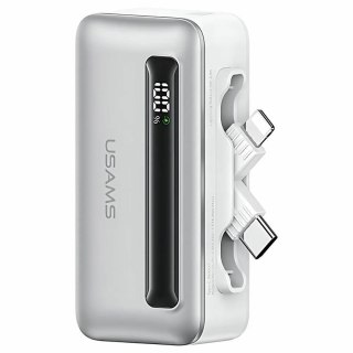 Powerbank 4500mAh 20W USB-C/Lightning Fast Charge srebrny