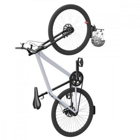 Wieszak rowerowy na ścianę, MC-499 MAX 35kg stalowy, czarny
