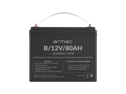 Akumulator 12v agm 12v 80ah uniwersalny B/12V/80AH Akumulator 12v agm 12v 80ah uniwersalny B/12V/80AH