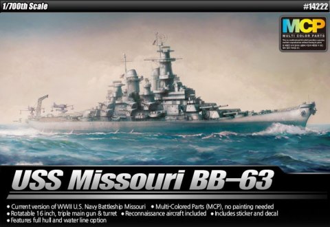 BB-63 USS Missouri 1/700 BB-63 USS Missouri 1/700