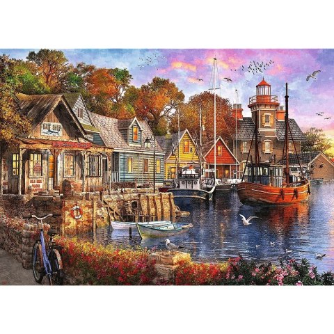 Puzzle 1000 elementów Premium Plus Nadmorski zakątek Puzzle 1000 elementów Premium Plus Nadmorski zakątek
