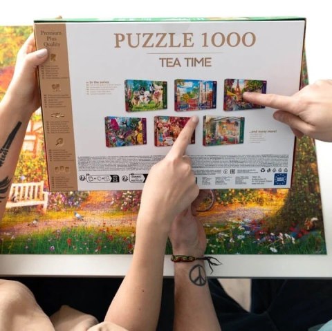 Puzzle 1000 elementów Premium Plus Nadmorski zakątek Puzzle 1000 elementów Premium Plus Nadmorski zakątek
