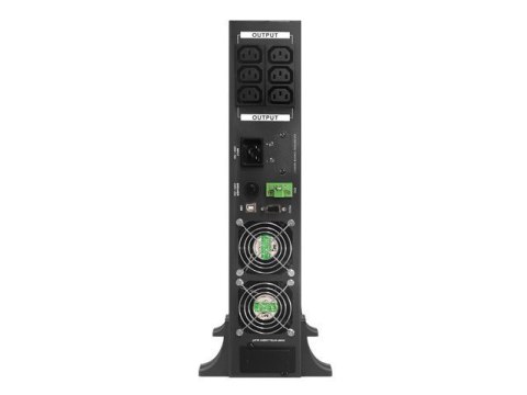 Zasilacz awaryjny UPS On-Line 2000VA LCD Rack 6 x IEC C13 USB-B metalowa obudowa