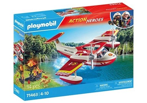 Zestaw figurek Action Heroes 71463 Samolot straży pożarnej z funkcją gaszenia pożaru Zestaw figurek Action Heroes 71463 Samolot straży pożarnej z funkcją gaszenia pożaru