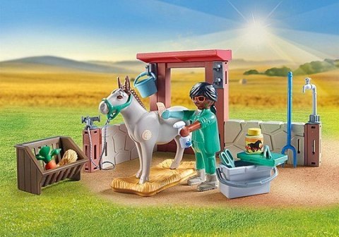 Zestaw figurek Country 71471 Weterynarz z osiołkami Zestaw figurek Country 71471 Weterynarz z osiołkami