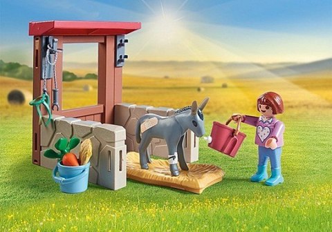 Zestaw figurek Country 71471 Weterynarz z osiołkami Zestaw figurek Country 71471 Weterynarz z osiołkami