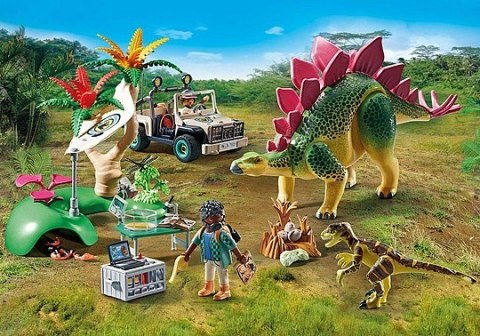 Zestaw figurek Dinos 71523 Obóz badawczy z dinozaurami Zestaw figurek Dinos 71523 Obóz badawczy z dinozaurami