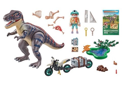 Zestaw figurek Dinos 71524 W poszukiwaniu T-Rexa Zestaw figurek Dinos 71524 W poszukiwaniu T-Rexa