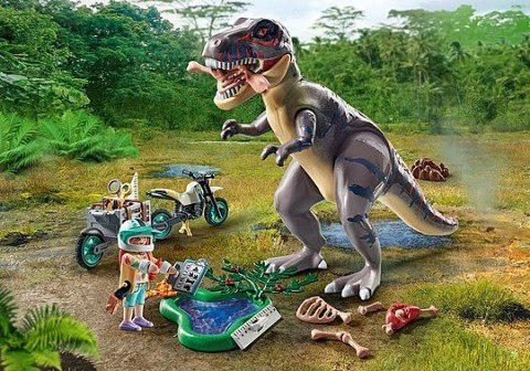 Zestaw figurek Dinos 71524 W poszukiwaniu T-Rexa Zestaw figurek Dinos 71524 W poszukiwaniu T-Rexa