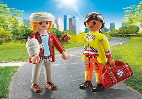 Zestaw figurek Duo Pack 71506 Sanitariusz z pacjentem Zestaw figurek Duo Pack 71506 Sanitariusz z pacjentem