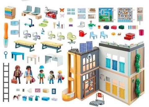 Zestaw z figurkami City Life 7132 7 Duża szkoła Zestaw z figurkami City Life 7132 7 Duża szkoła