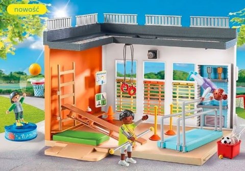 Zestaw z figurkami City Life 71328 Rozbudowa: Hala sportowa Zestaw z figurkami City Life 71328 Rozbudowa: Hala sportowa