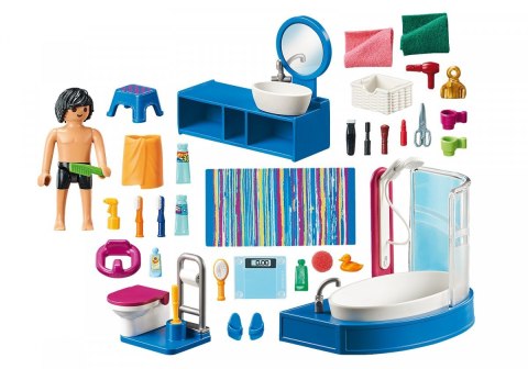 Zestaw z figurkami Dollhouse 70211 Łazienka z wanną Zestaw z figurkami Dollhouse 70211 Łazienka z wanną