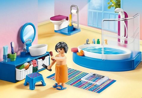 Zestaw z figurkami Dollhouse 70211 Łazienka z wanną Zestaw z figurkami Dollhouse 70211 Łazienka z wanną