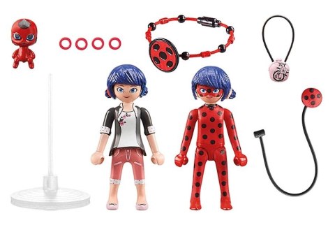 Zestaw z figurkami Miraculum 71336 Marinette & Biedronka
