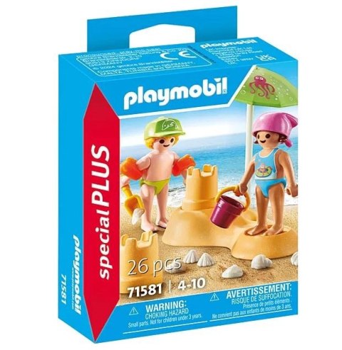 Zestaw z figurkami Special Plus 71581 Dzieci i zamek z piasku Zestaw z figurkami Special Plus 71581 Dzieci i zamek z piasku