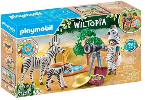 Zestaw z figurkami Wiltopia 71295 Wycieczka z fotografką zwierząt Zestaw z figurkami Wiltopia 71295 Wycieczka z fotografką zwierząt