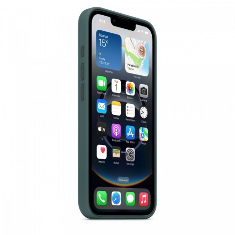 Etui silikonowe do iPhonea 16e - górskie jezioro Etui silikonowe do iPhonea 16e - górskie jezioro