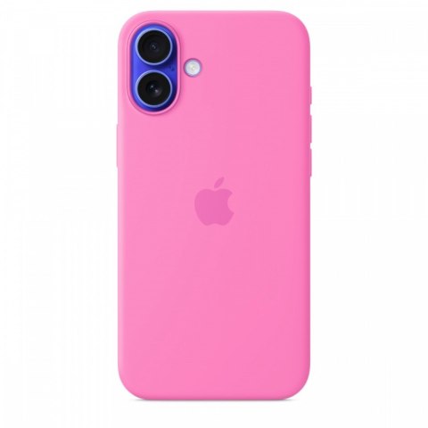 Etui silikonowe z MagSafe do iPhonea 16 Plus - piwonia Etui silikonowe z MagSafe do iPhonea 16 Plus - piwonia