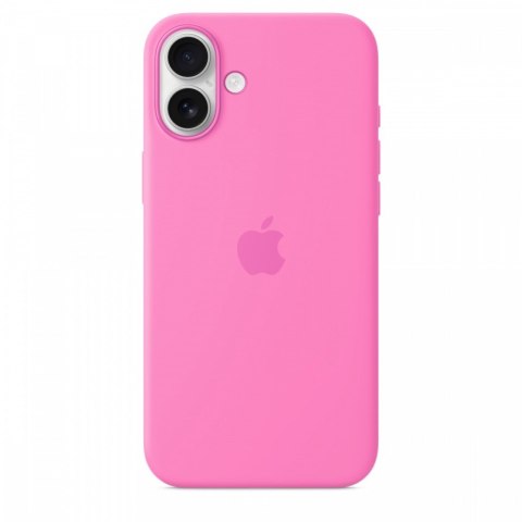 Etui silikonowe z MagSafe do iPhonea 16 Plus - piwonia Etui silikonowe z MagSafe do iPhonea 16 Plus - piwonia