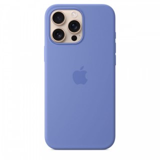 Etui silikonowe z MagSafe do iPhonea 16 Pro Max - błękitny hiacynt