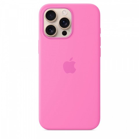 Etui silikonowe z MagSafe do iPhonea 16 Pro Max - piwonia Etui silikonowe z MagSafe do iPhonea 16 Pro Max - piwonia