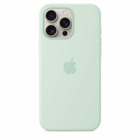 Etui silikonowe z MagSafe do iPhonea 16 Pro Max - woda morska Etui silikonowe z MagSafe do iPhonea 16 Pro Max - woda morska