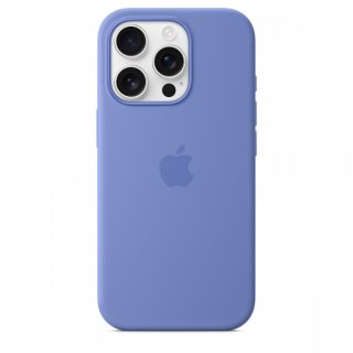 Etui silikonowe z MagSafe do iPhonea 16 Pro - błękitny hiacynt