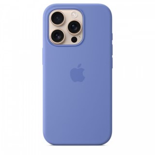 Etui silikonowe z MagSafe do iPhonea 16 Pro - błękitny hiacynt