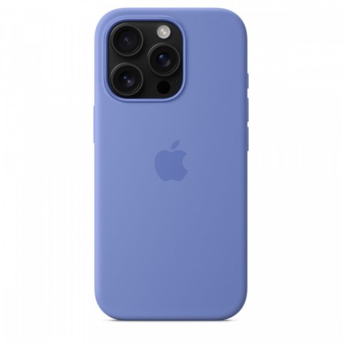 Etui silikonowe z MagSafe do iPhonea 16 Pro - błękitny hiacynt Etui silikonowe z MagSafe do iPhonea 16 Pro - błękitny hiacynt