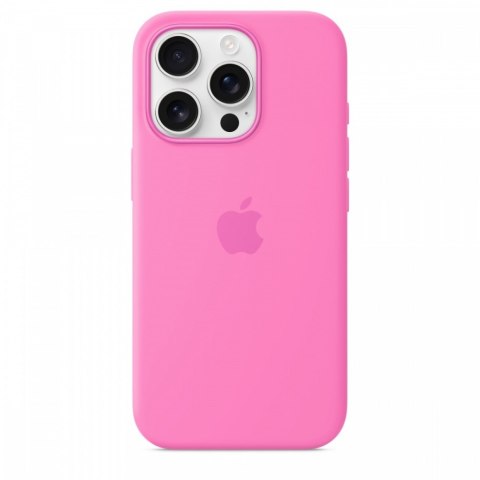 Etui silikonowe z MagSafe do iPhonea 16 Pro - piwonia Etui silikonowe z MagSafe do iPhonea 16 Pro - piwonia