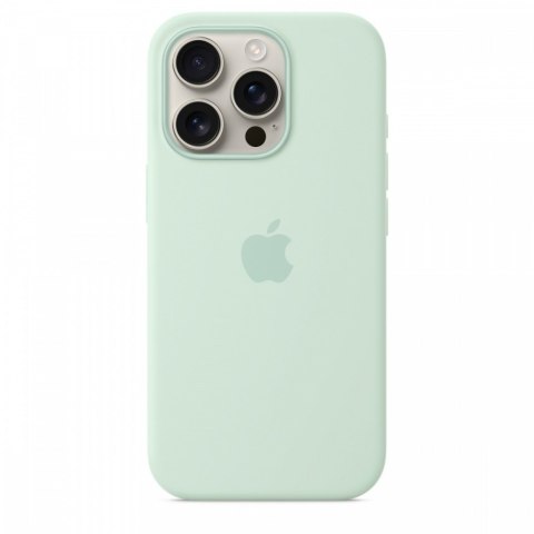 Etui silikonowe z MagSafe do iPhonea 16 Pro - woda morska Etui silikonowe z MagSafe do iPhonea 16 Pro - woda morska