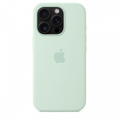 Etui silikonowe z MagSafe do iPhonea 16 Pro - woda morska Etui silikonowe z MagSafe do iPhonea 16 Pro - woda morska