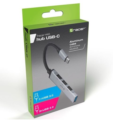 HUB USB 3.0 H40 4 ports, USB-C HUB USB 3.0 H40 4 ports, USB-C