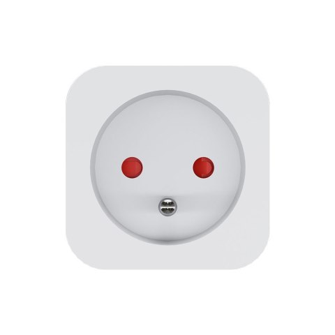 Inteligentne gniazdko Wi-Fi 16A Pomiar zużycia energii, wielopak 3 szt., AS-01, białe