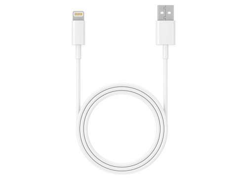 Kabel USB 2.0 iPhone AM-lightning 1m biały Kabel USB 2.0 iPhone AM-lightning 1m biały
