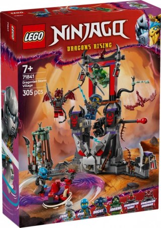 Klocki Ninjago 71841 Burzowa wioska Dragonów