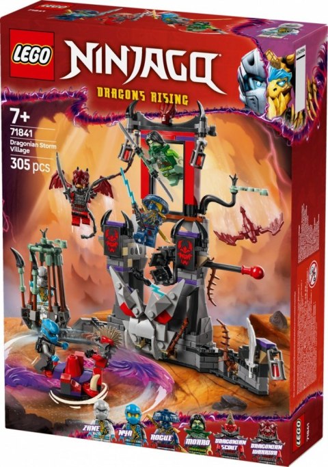 Klocki Ninjago 71841 Burzowa wioska Dragonów