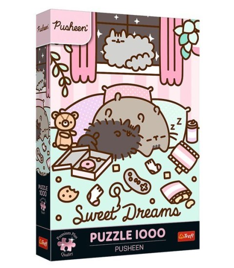 Puzzle 1000 elementów Pusheen Puzzle 1000 elementów Pusheen