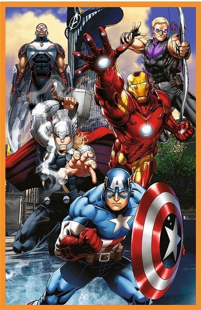 Puzzle 3x80 elementów Dni pełne akcji Avengers Puzzle 3x80 elementów Dni pełne akcji Avengers