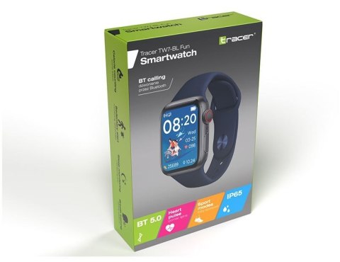 Smartwatch TW7-BL FUN Niebieski Smartwatch TW7-BL FUN Niebieski