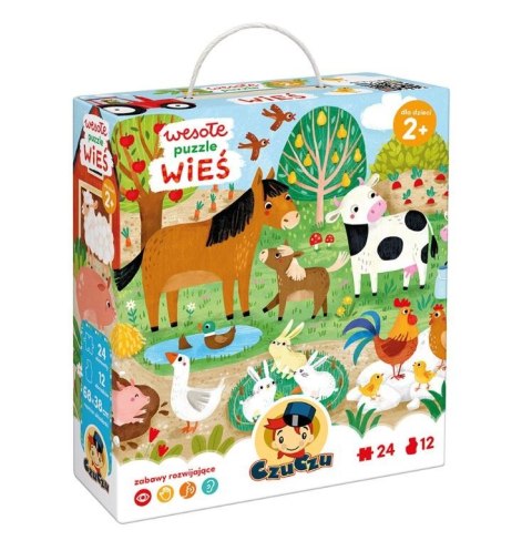 Wesołe puzzle 24 elementy Wesołe puzzle 24 elementy